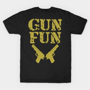 Gun Fun 2nd Amendment Patriotic Gear T-Shirt